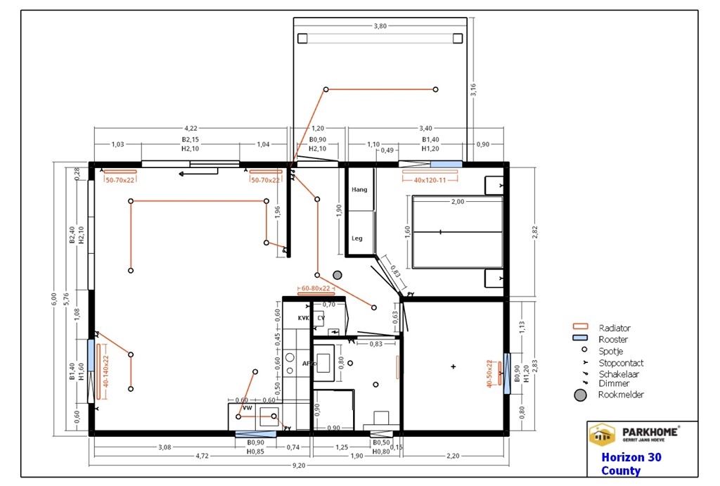 mediumsize floorplan